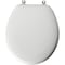 Mayfair Mayfair by Bemis Edgewater Round White Enameled Wood Toilet Seat 44CP-000 - alternate 1